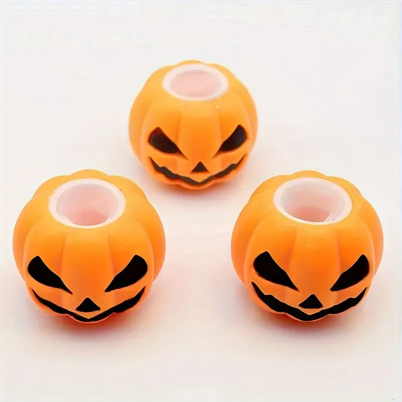 2pcs halloween pumpkin squeeze toys spooky relax     party favors decorations details 0