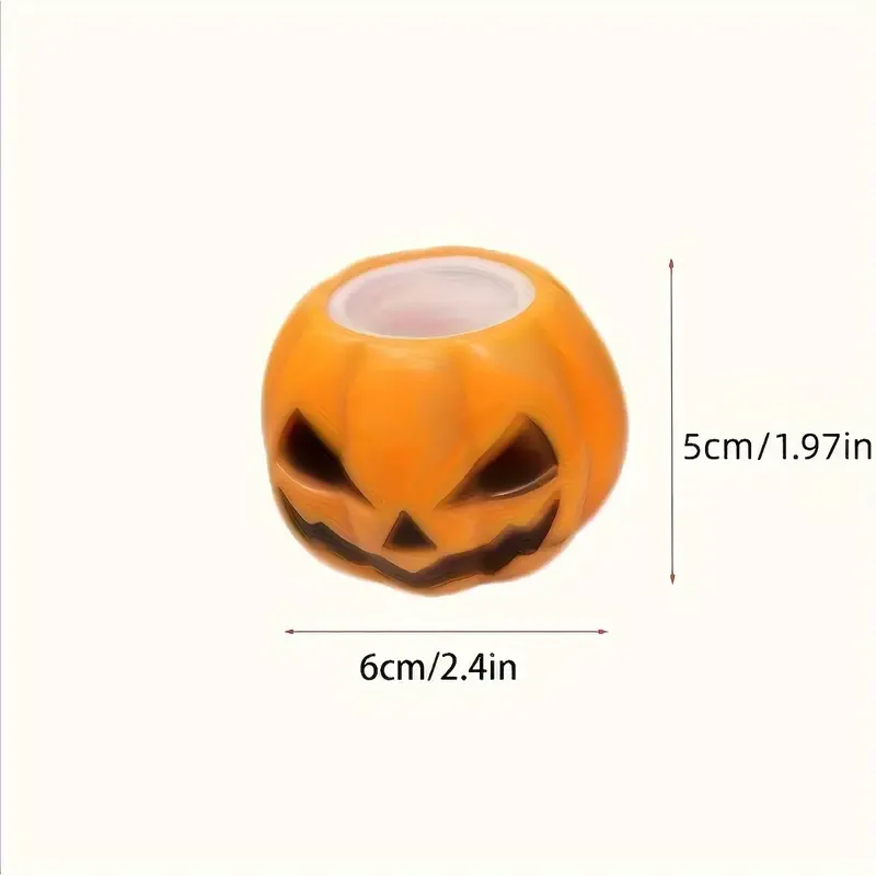2pcs halloween pumpkin squeeze toys spooky relax     party favors decorations details 4