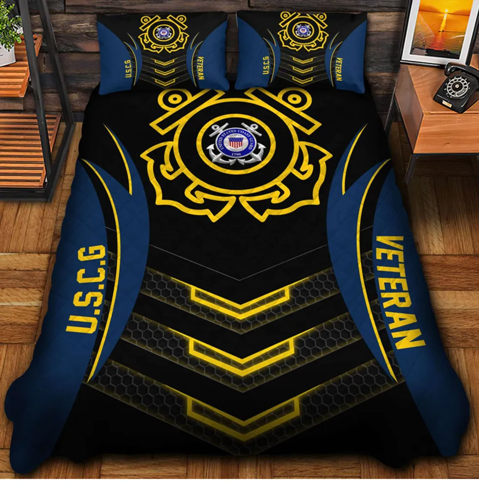 Premium US Veterans Bedding, Set Gifts For US Veterans, Gifts For Veterans Day