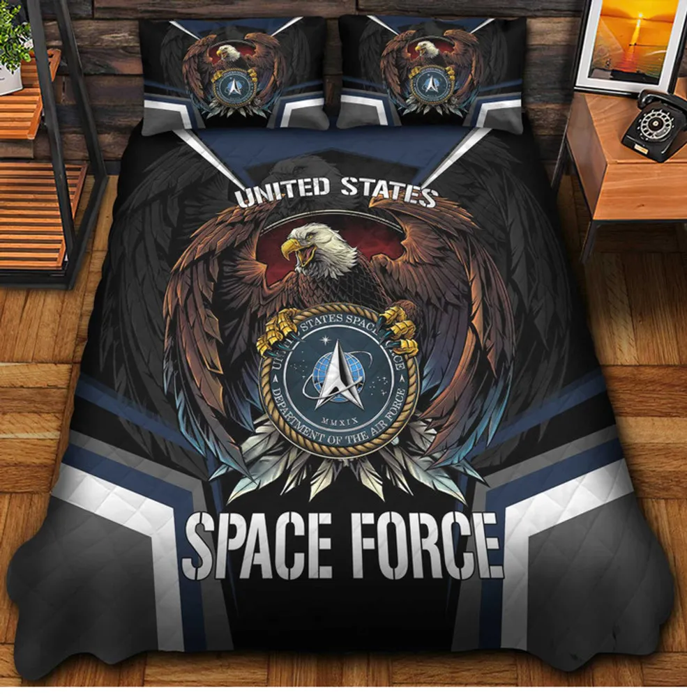 Premium Eagle US Veterans Bedding Set, Gifts For Independence Day, Father's Day, Veterans Day, Gifts For Dad, Gifts For Husband Veteran