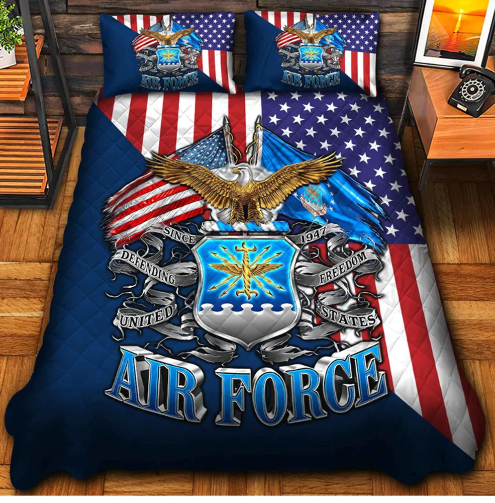 Premium Honoring All Who Served US Veterans Bedding Set, Gifts For US Veterans, Gifts For Veterans Day