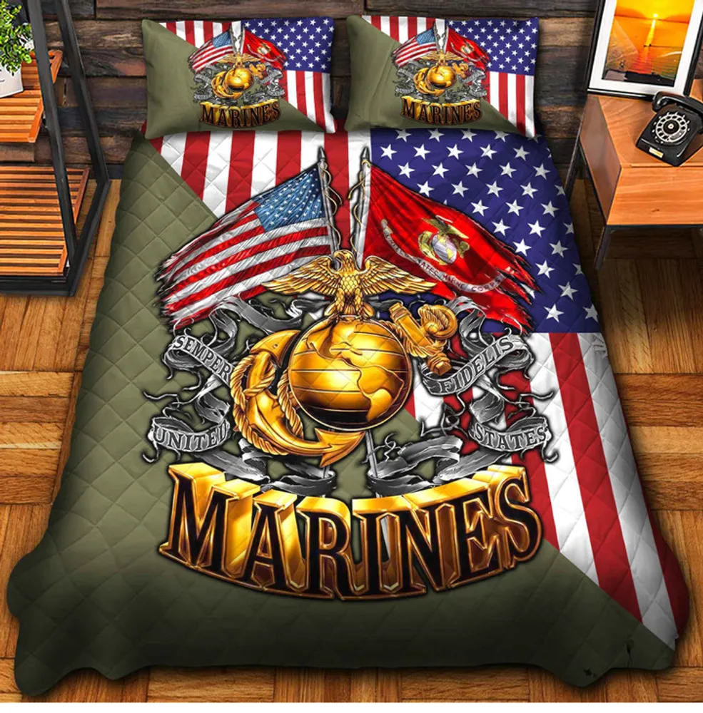 Premium Honoring All Who Served US Veterans Bedding Set, Gifts For US Veterans, Gifts For Veterans Day