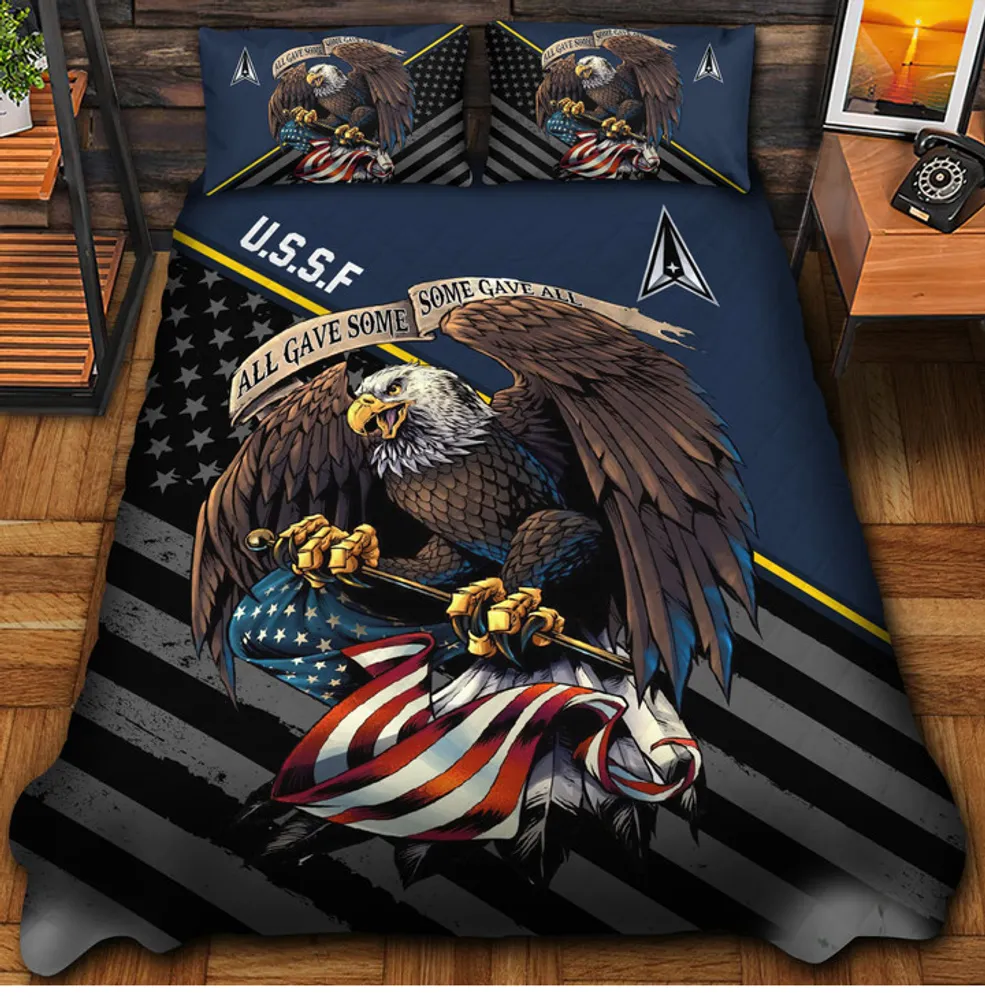 Premium All Gave Some Some Gave All US Veteran Bedding Set