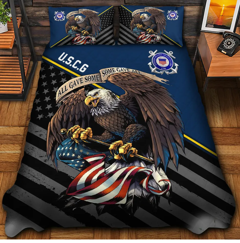 Premium All Gave Some Some Gave All US Veteran Bedding Set