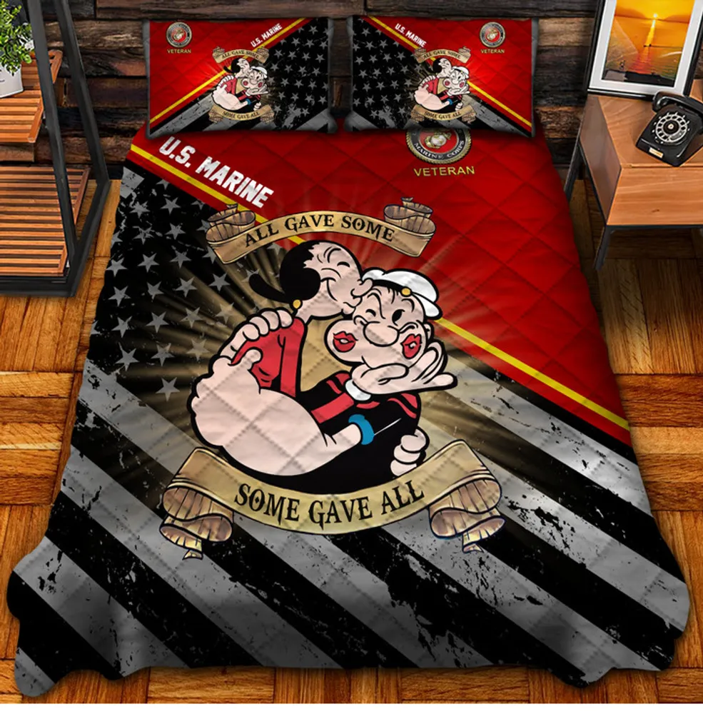 Premium Multiple US Military Services Veteran Bedding Set