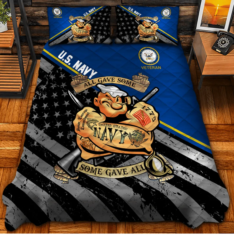 Premium Multiple US Military Services Veteran Bedding Set