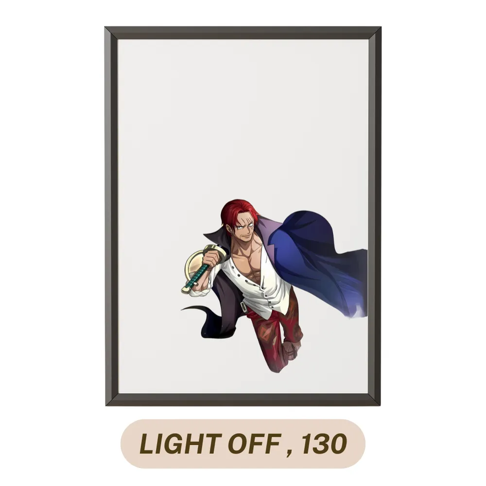 Shanks' Command: Red-Haired Pirates LED Crew Frame