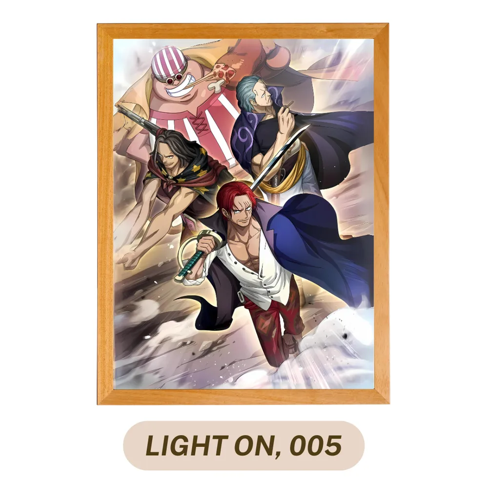 Shanks' Command: Red-Haired Pirates LED Crew Frame