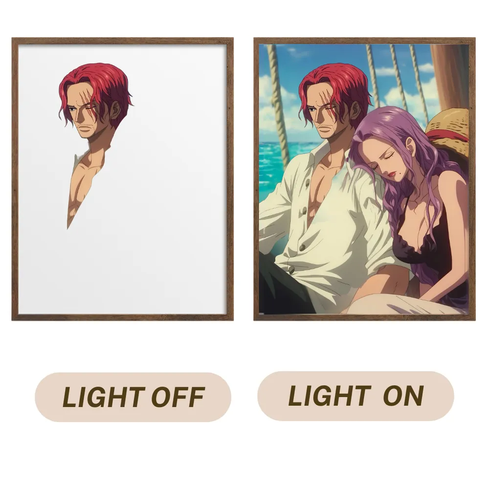 Shanks’ Secret: Hidden Love LED Serenity Frame