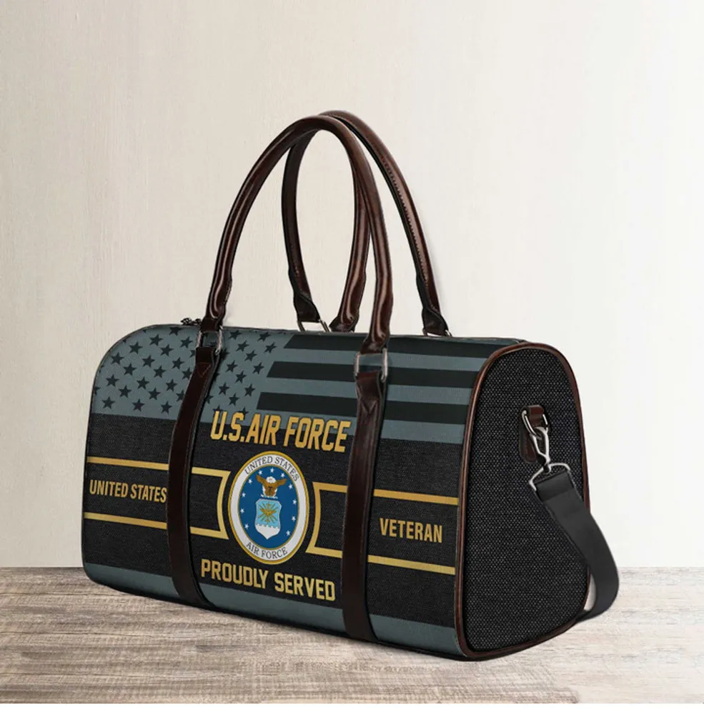 Premium US Veterans Travel Bag, Gifts For Veterans Day