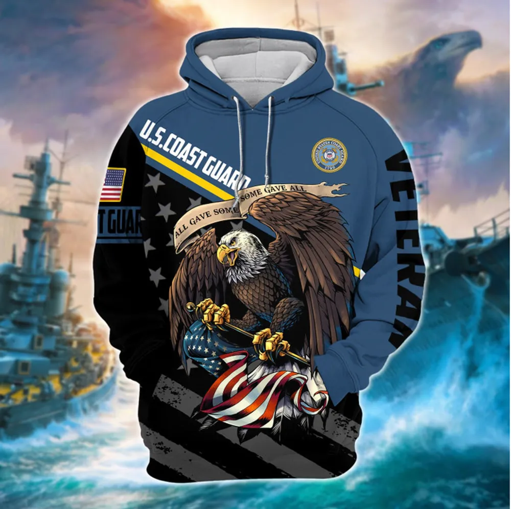 Premium All Gave Some Some Gave All US Veteran Hoodie