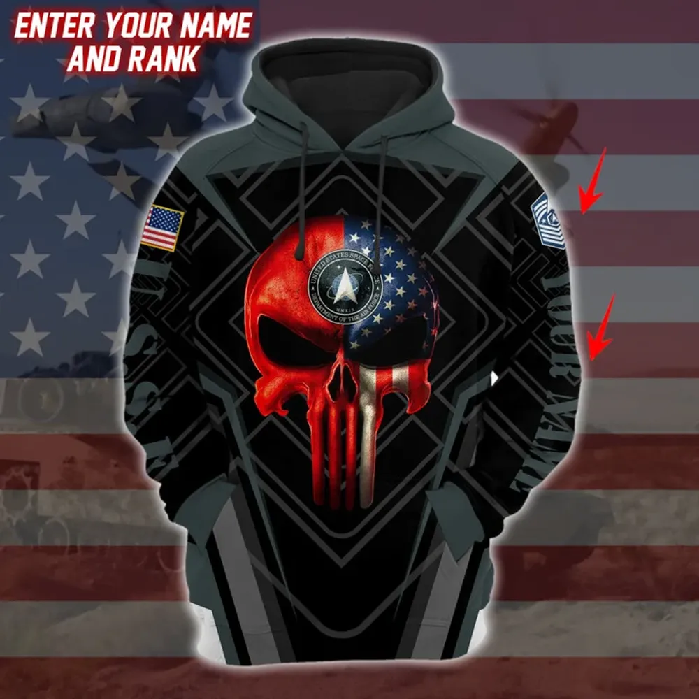 Personalized Unique Proud US Veteran Hoodie