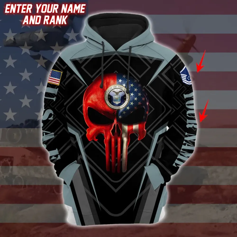 Personalized Unique Proud US Veteran Hoodie