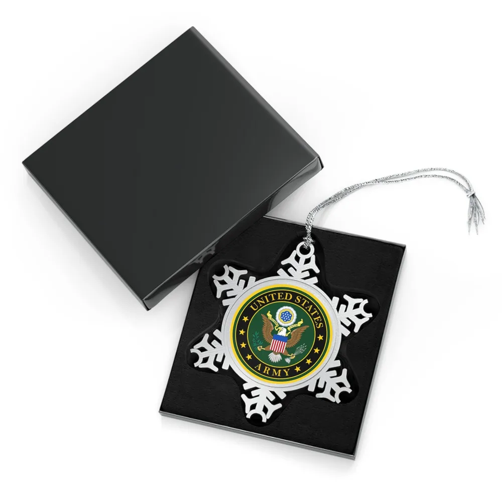 Premium Multiple Services US Veteran Ornament