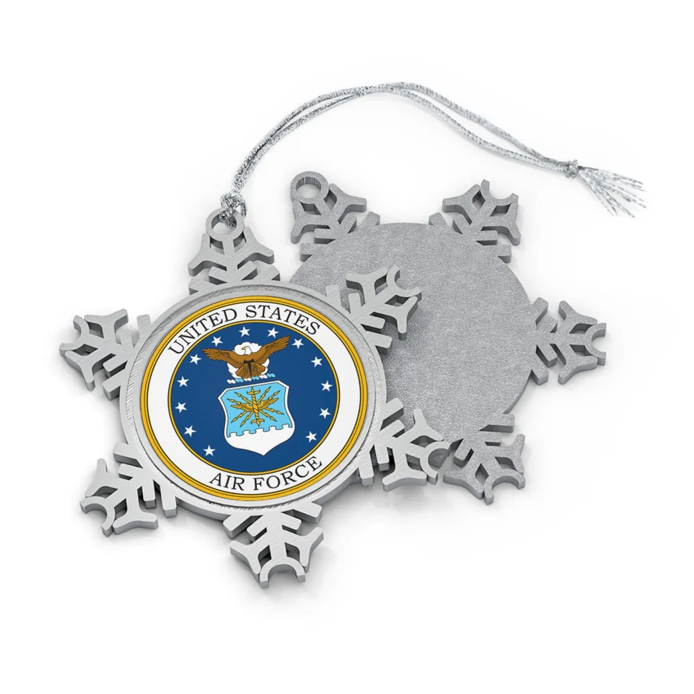 Premium Multiple Services US Veteran Ornament