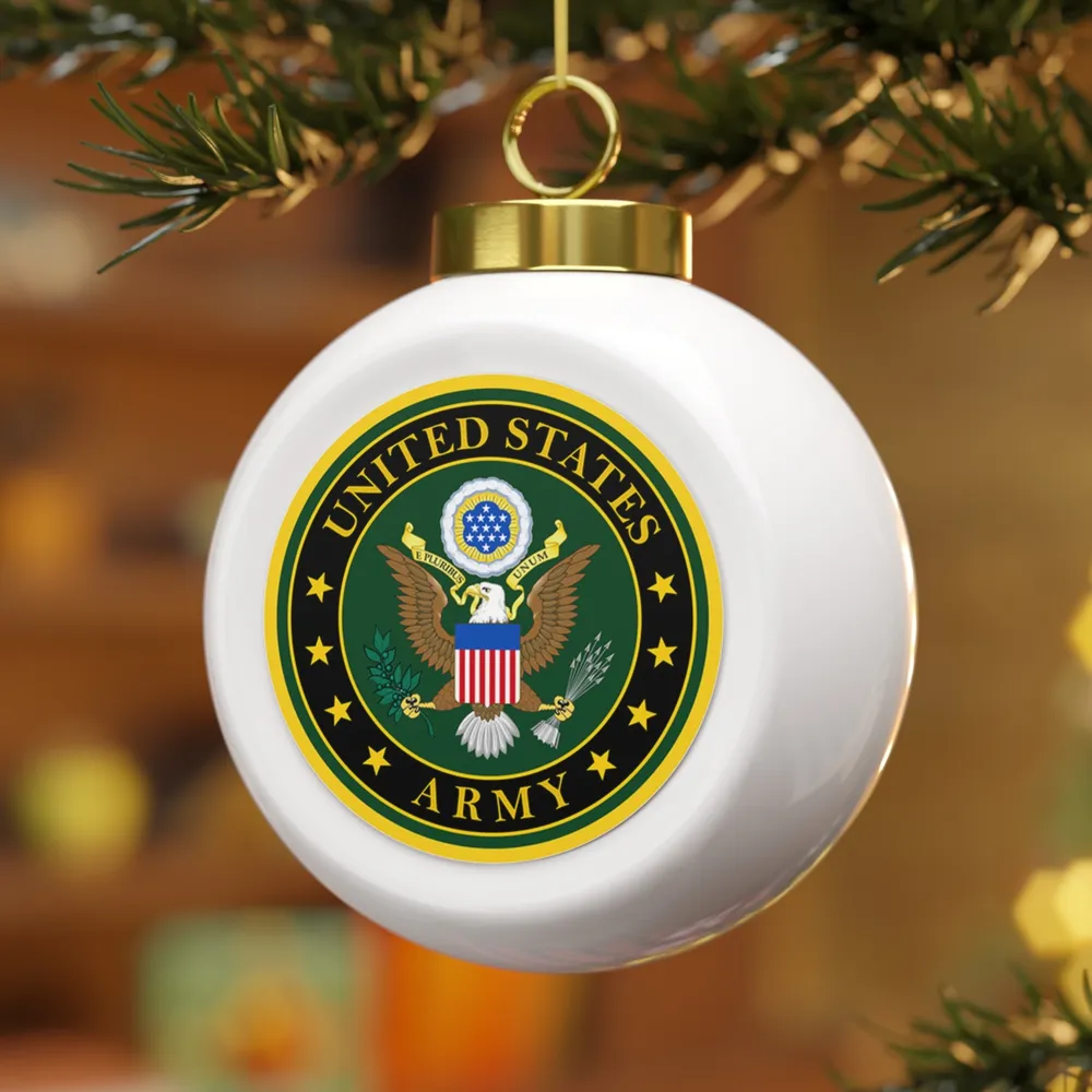 Premium US Veteran Ornament