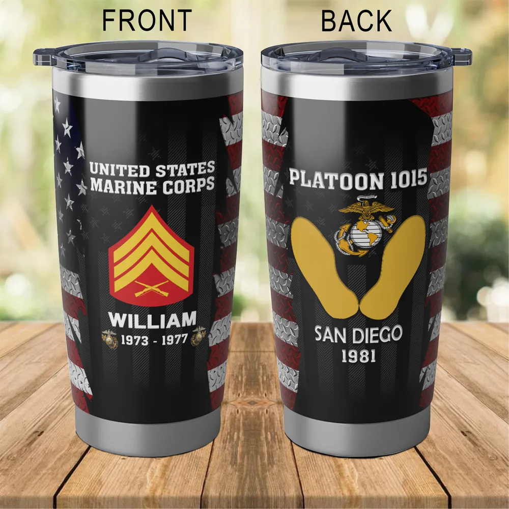 Personalized Marine Mugs