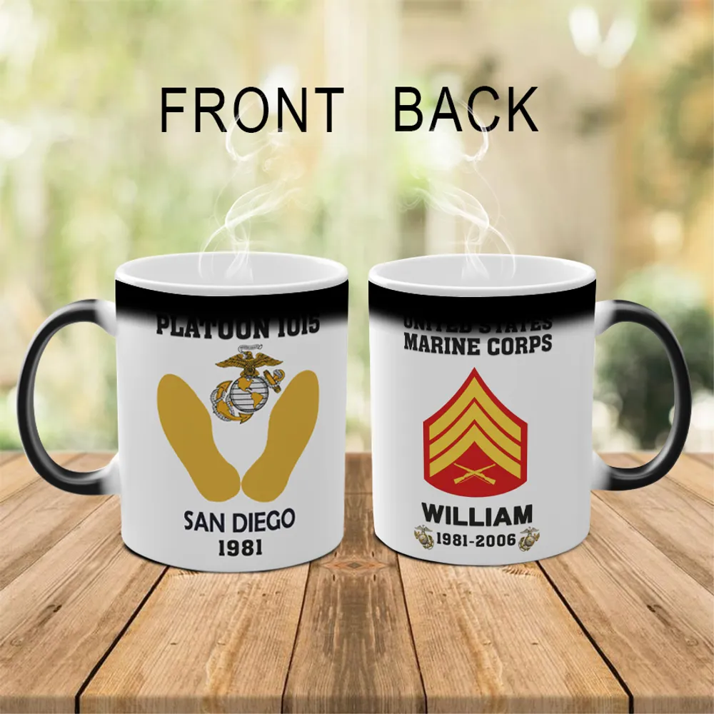 Personalized Marine Mugs