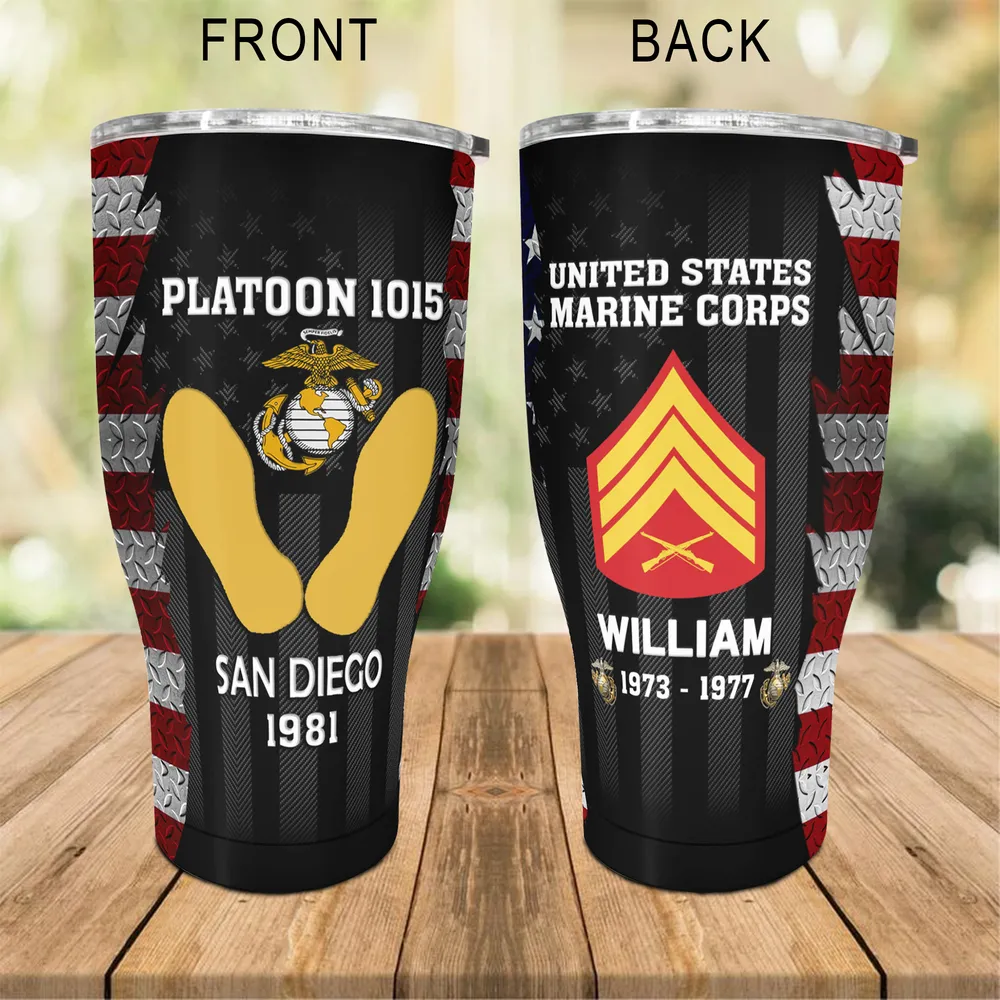 Personalized Marine Mugs