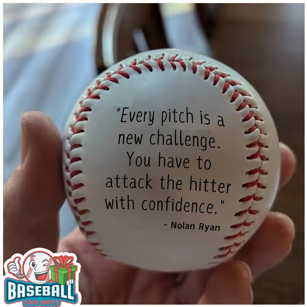 "Every pitch is a new challenge. You have to attack the hitter with confidence." - Nolan Ryan