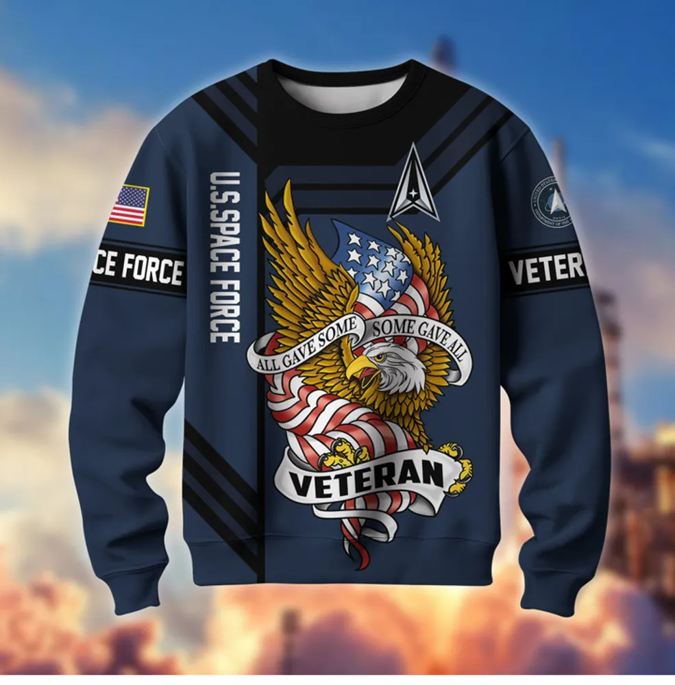 Premium All Gave Some Some Gave All US Veteran Sweatshirt