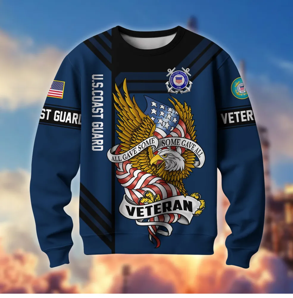 Premium All Gave Some Some Gave All US Veteran Sweatshirt