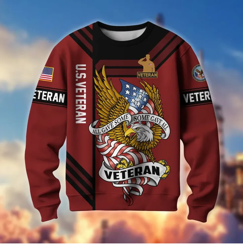 Premium All Gave Some Some Gave All US Veteran Sweatshirt