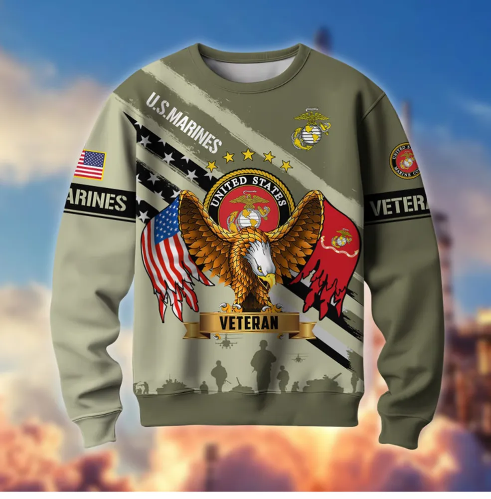 Premium Multiservice US Veteran Sweatshirt