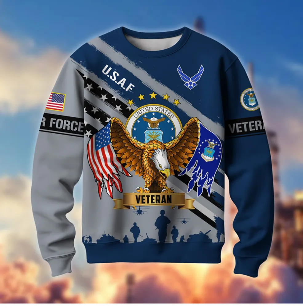 Premium Multiservice US Veteran Sweatshirt