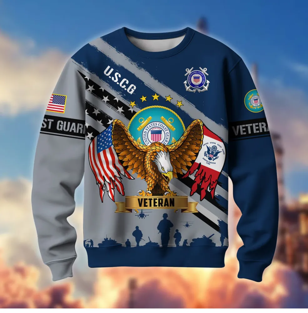 Premium Multiservice US Veteran Sweatshirt