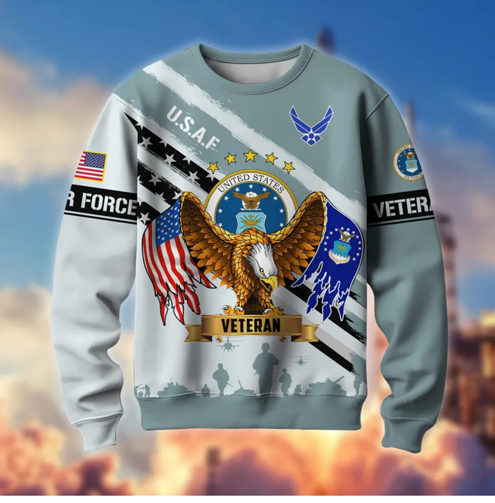 Premium Multiservice US Veteran Sweatshirt