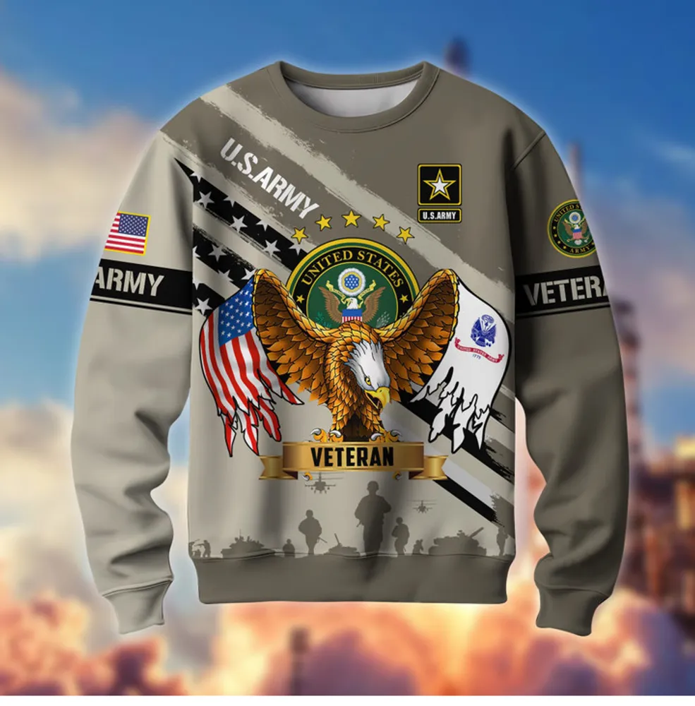 Premium Multiservice US Veteran Sweatshirt