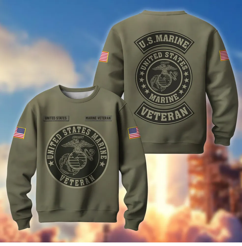 Premium Proudly Served US Veteran Sweatshirt