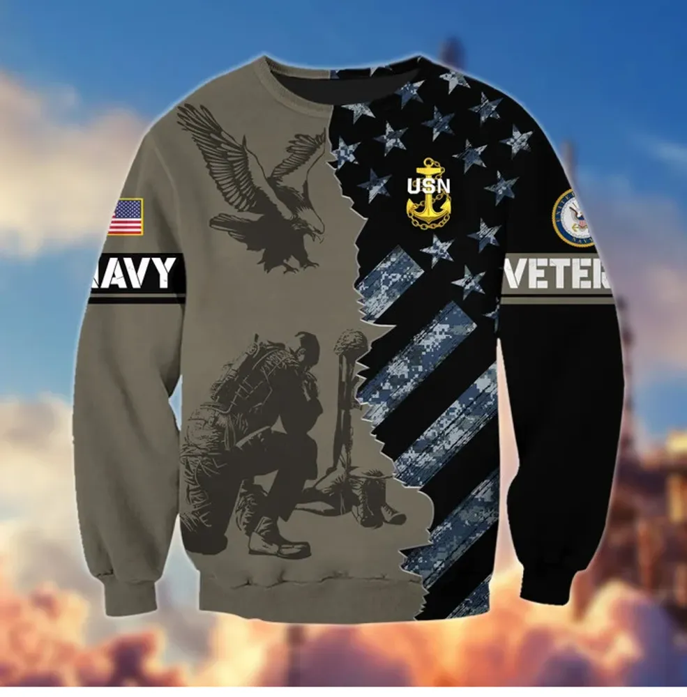 Premium Multiservice US Veteran Sweatshirt