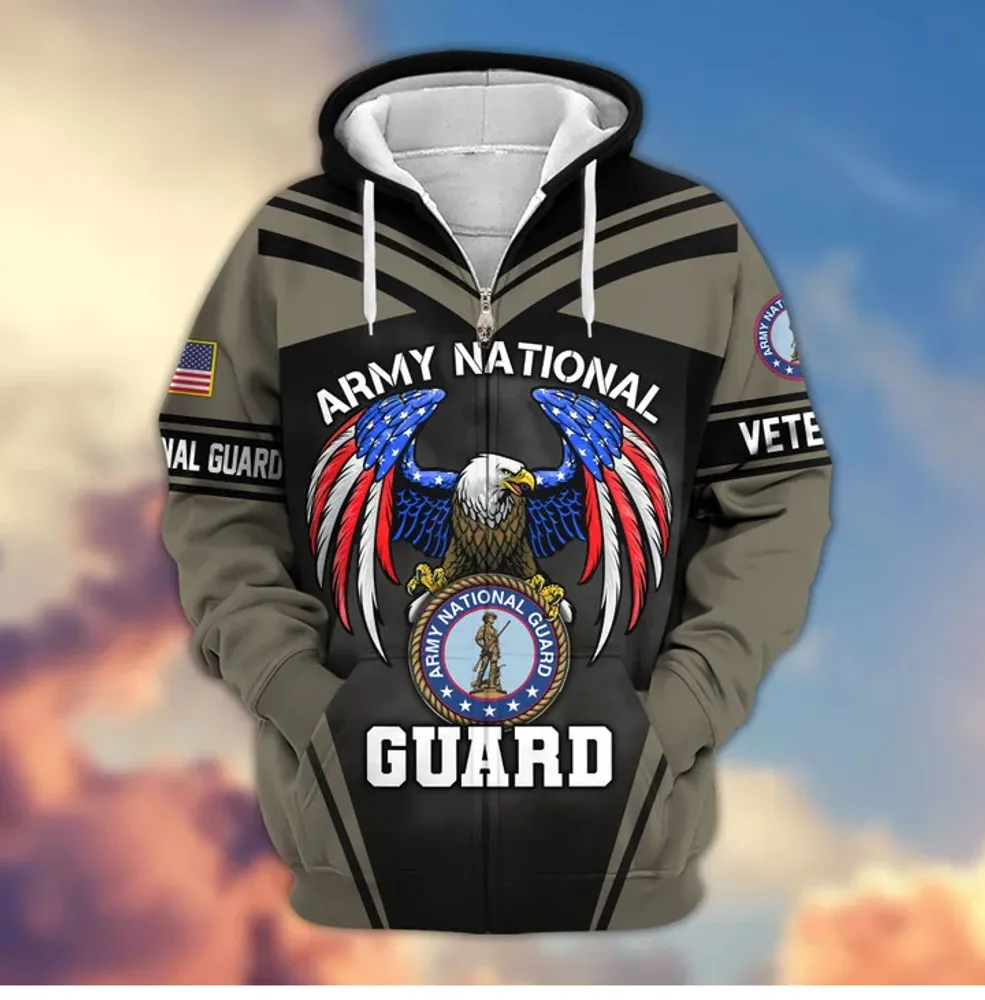 Premium US Veterans Zip Hoodie,Gifts For US Veterans, Gifts For Veterans Day, Gifts For Father's Day