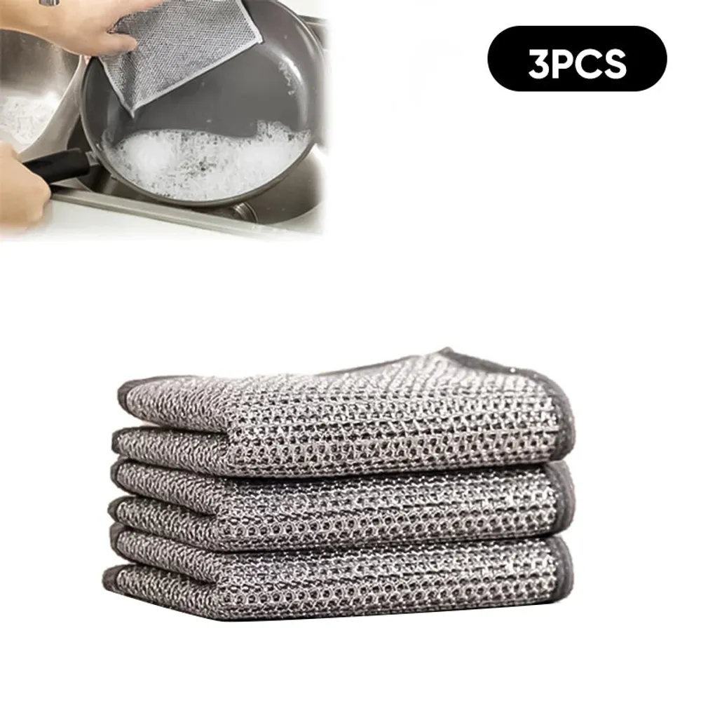 🔥LAST DAY 49% OFF🔥Multifunctional Non-scratch Wire Dishcloth