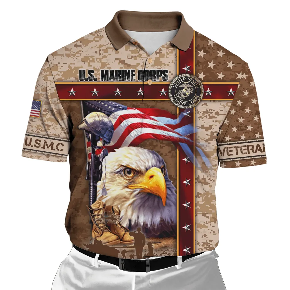 Eagle US Marine Corps 3D All Over Printed