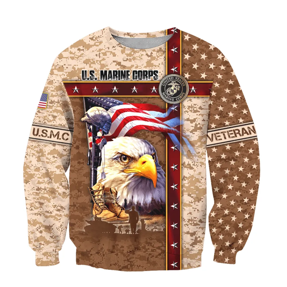 Eagle US Marine Corps 3D All Over Printed