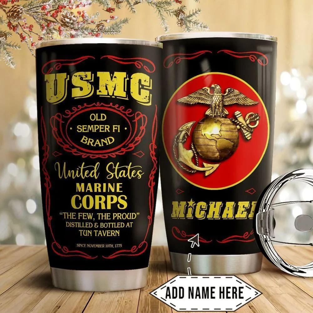 Personalized Name United States Marine Corps