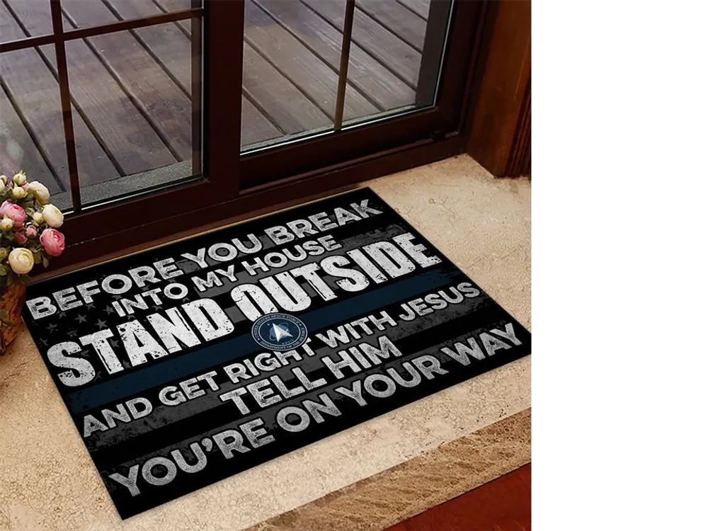 Premium Unique U.S Veteran Door Mat Ultra Soft