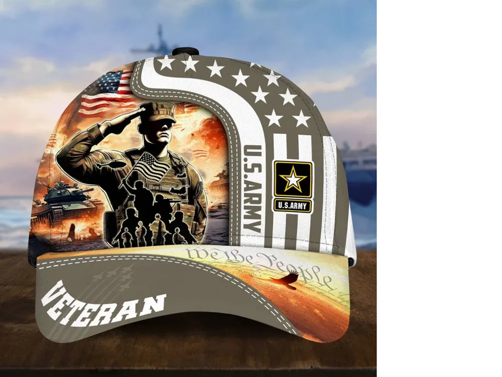 Premium Honoring All Who Served US Veterans Cap, Hat Gifts For Independence Day, Veterans Day