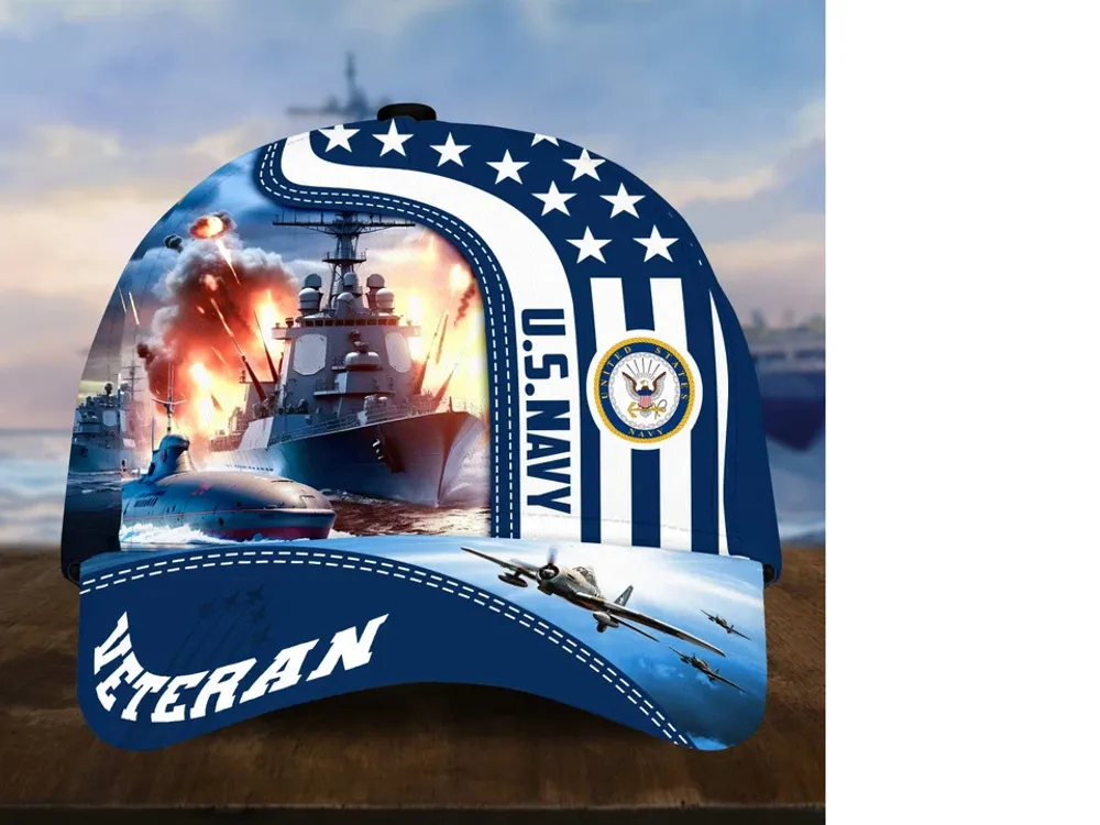 Premium Proudly Served US Veterans Cap