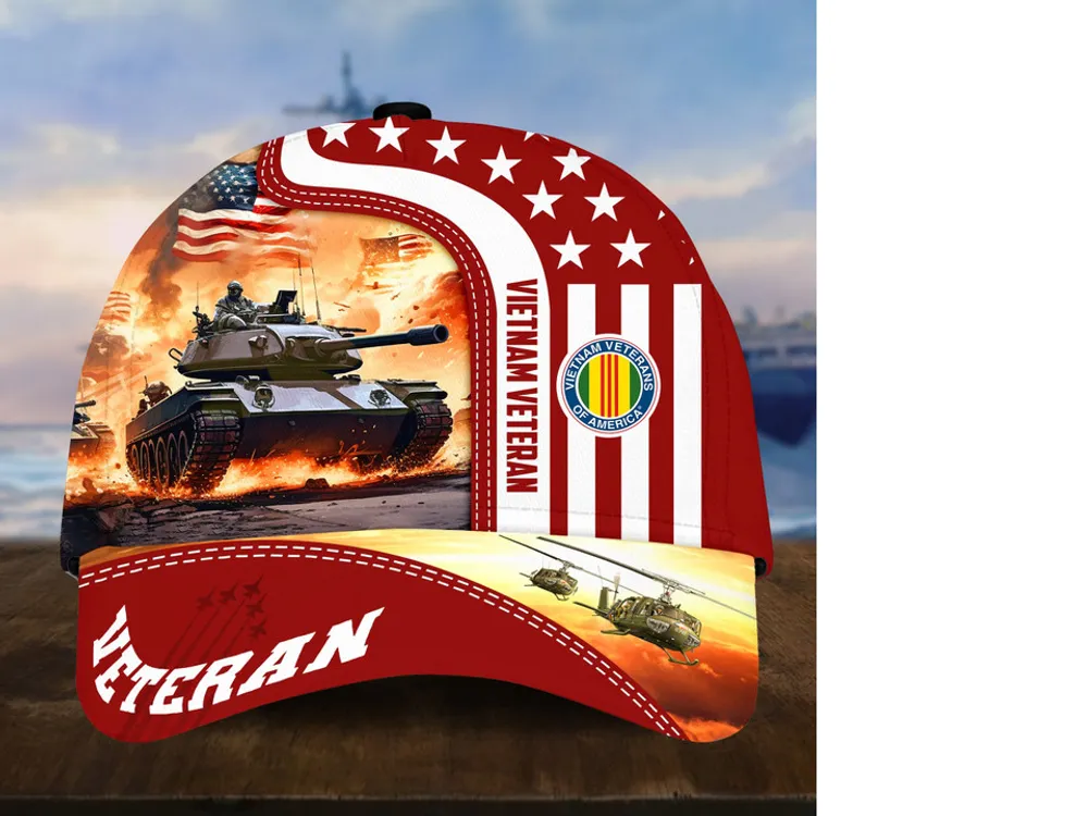 Premium Proudly Served US Veterans Cap