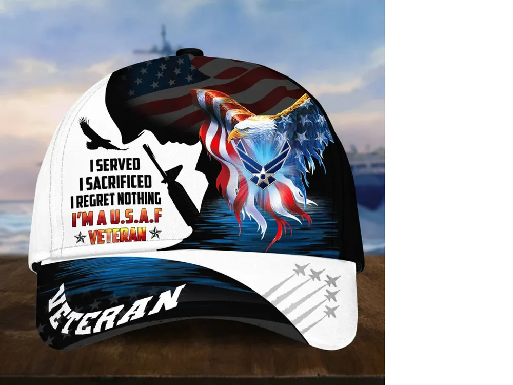 Premium I Served I Sacrificed I Regret Nothing I Am A US Veteran Cap