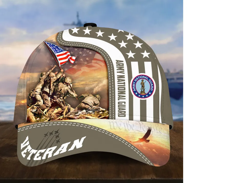 Premium Honoring All Who Served US Veterans Cap