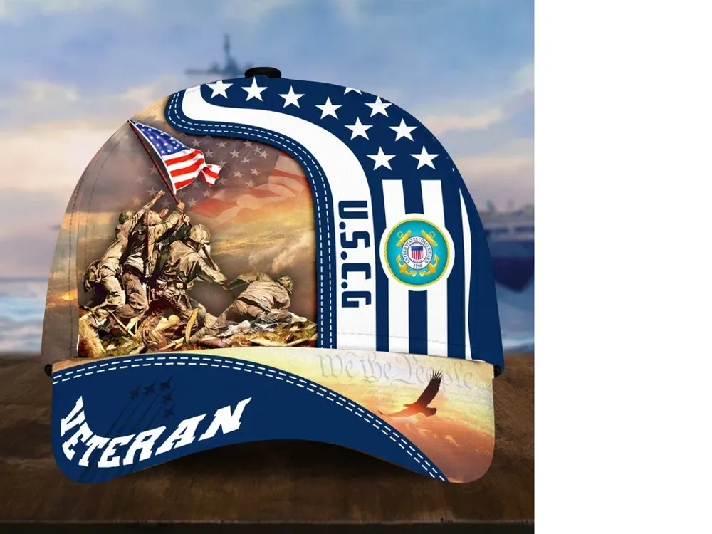 Premium Honoring All Who Served US Veterans Cap