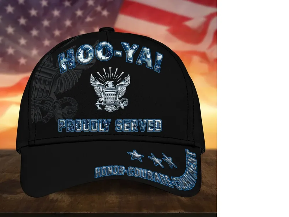 Premium HOOAH! US Veteran Cap