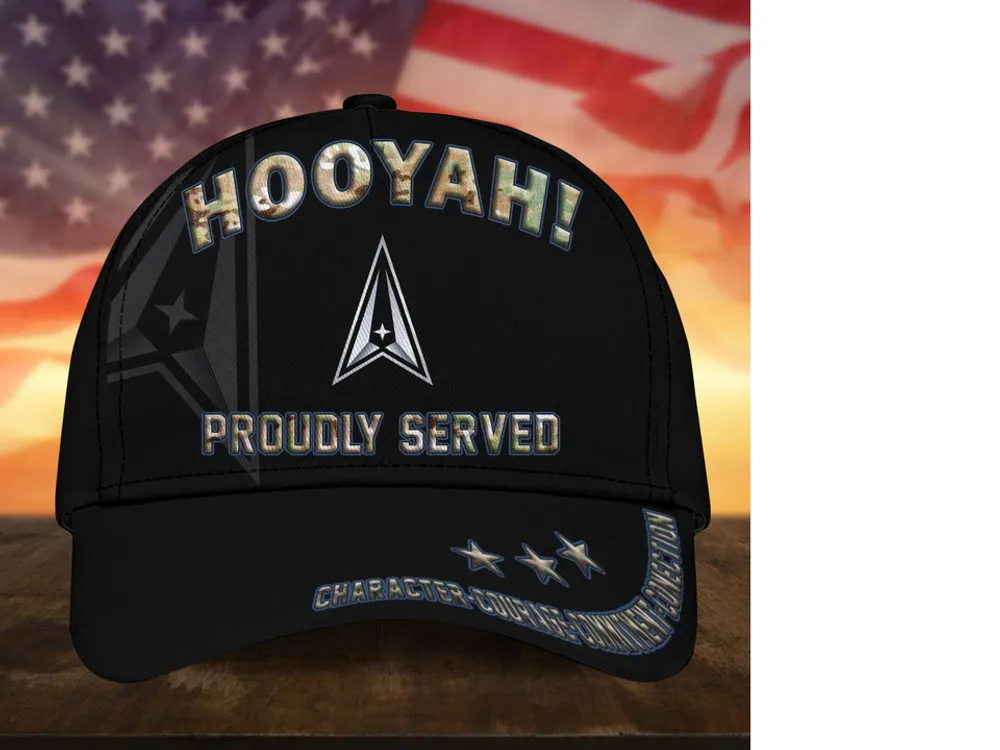 Premium HOOAH! US Veteran Cap