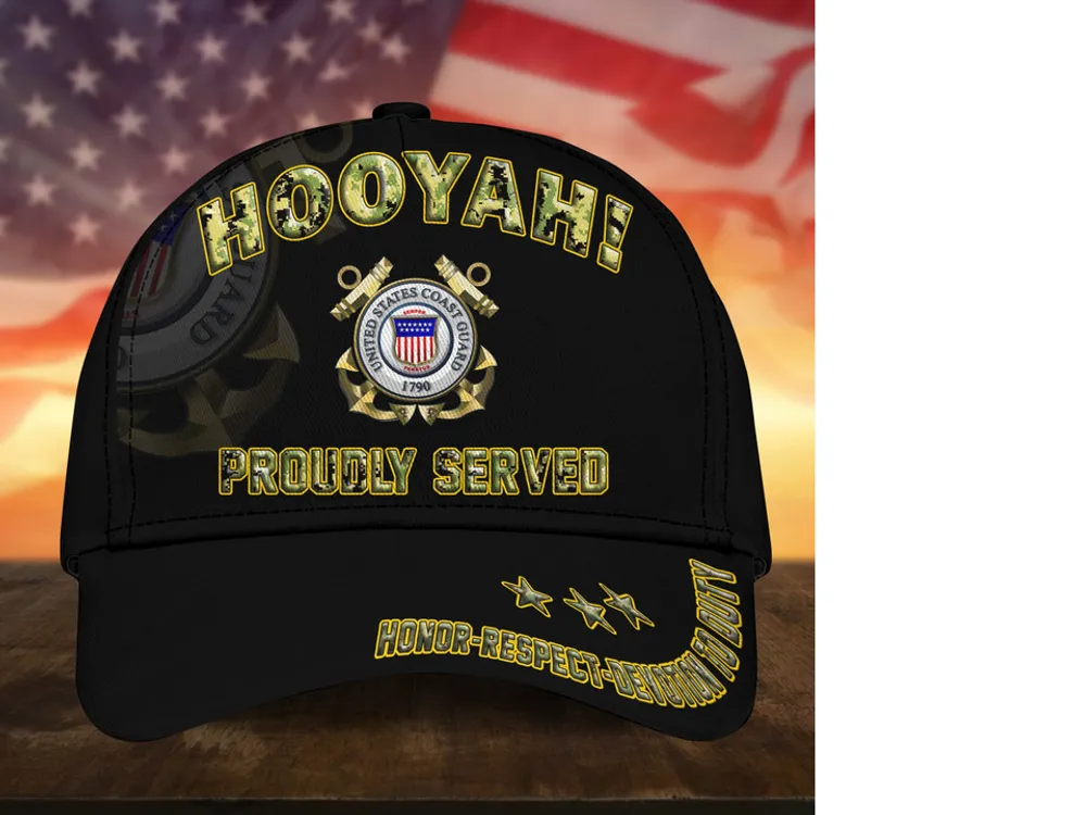 Premium HOOAH! US Veteran Cap