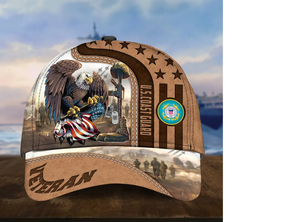 Premium Eagle US Veteran Cap